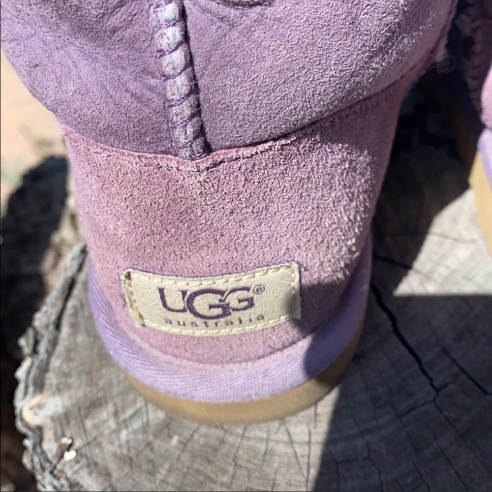 Beautiful Light Grape Ugg Bailey Button Boots - S… - image 8